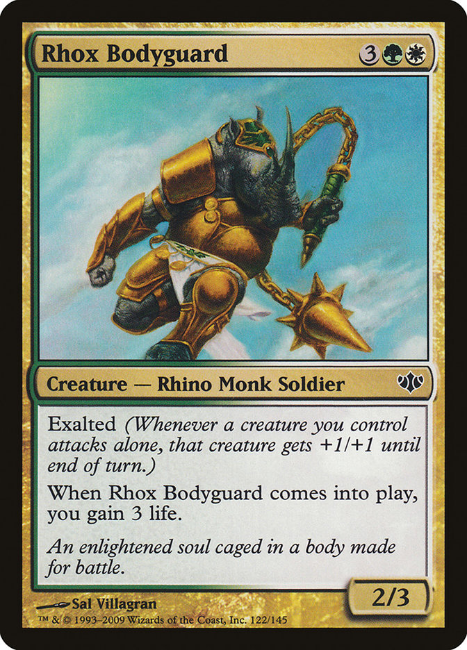 Rhox Bodyguard [Conflux] | Card Merchant Takapuna