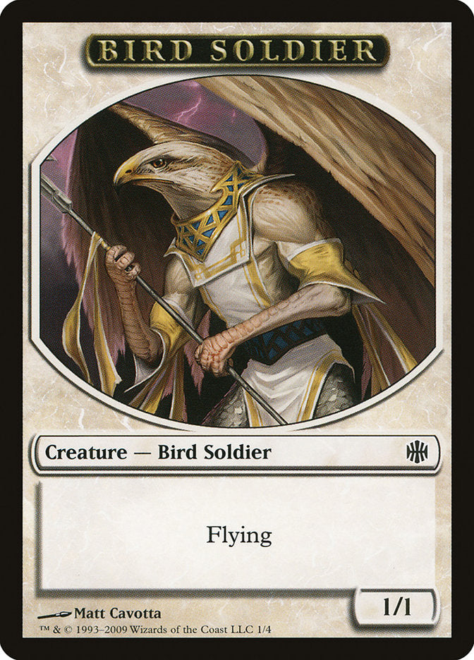 Bird Soldier Token [Alara Reborn Tokens] | Card Merchant Takapuna