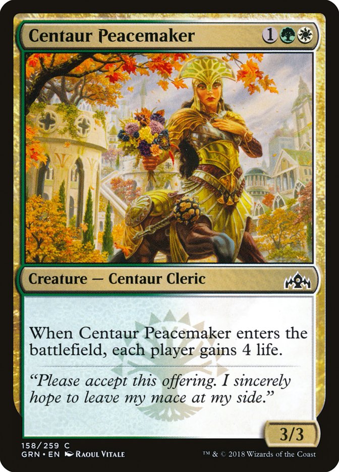 Centaur Peacemaker [Guilds of Ravnica] | Card Merchant Takapuna