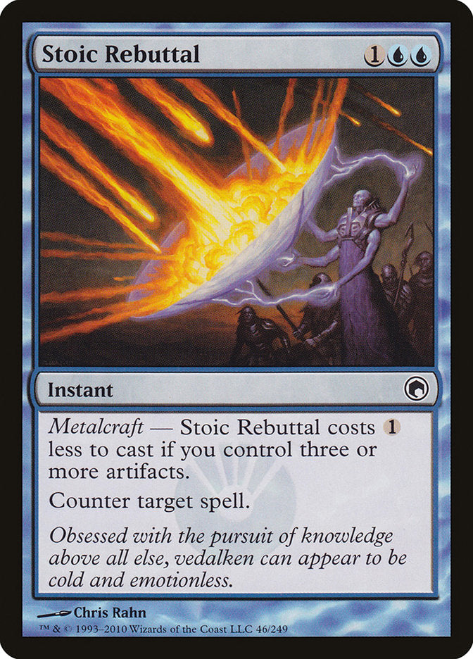 Stoic Rebuttal [Scars of Mirrodin] | Card Merchant Takapuna