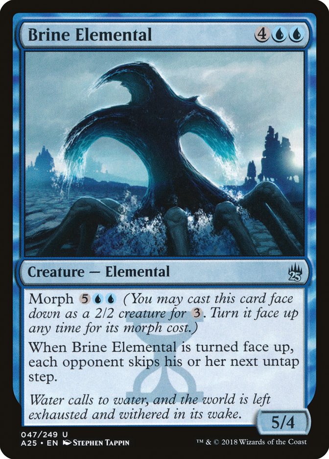 Brine Elemental [Masters 25] | Card Merchant Takapuna