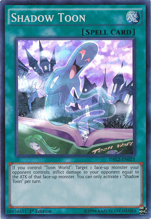 Shadow Toon [DRL2-EN025] Super Rare | Card Merchant Takapuna