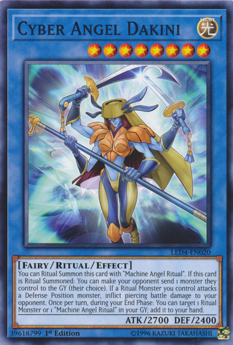 Cyber Angel Dakini [LED4-EN020] Common | Card Merchant Takapuna