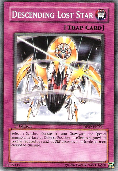 Descending Lost Star [DP09-EN024] Common | Card Merchant Takapuna