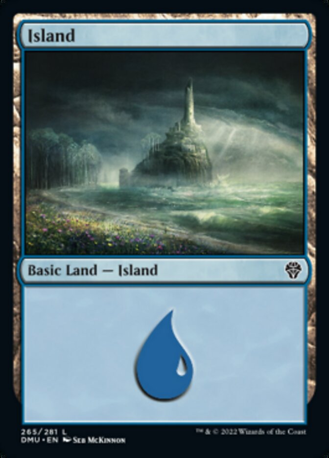 Island (265) [Dominaria United] | Card Merchant Takapuna