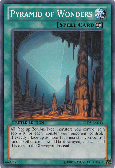 Pyramid of Wonders [GLD5-EN043] Common | Card Merchant Takapuna