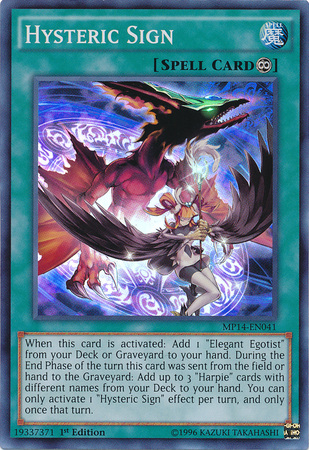 Hysteric Sign [MP14-EN041] Super Rare | Card Merchant Takapuna