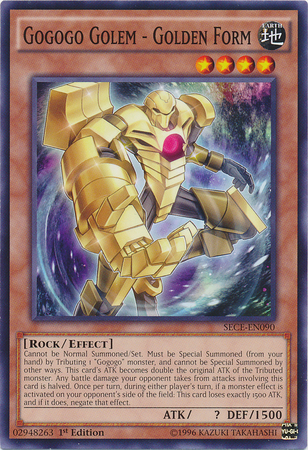 Gogogo Golem - Golden Form [SECE-EN090] Common | Card Merchant Takapuna