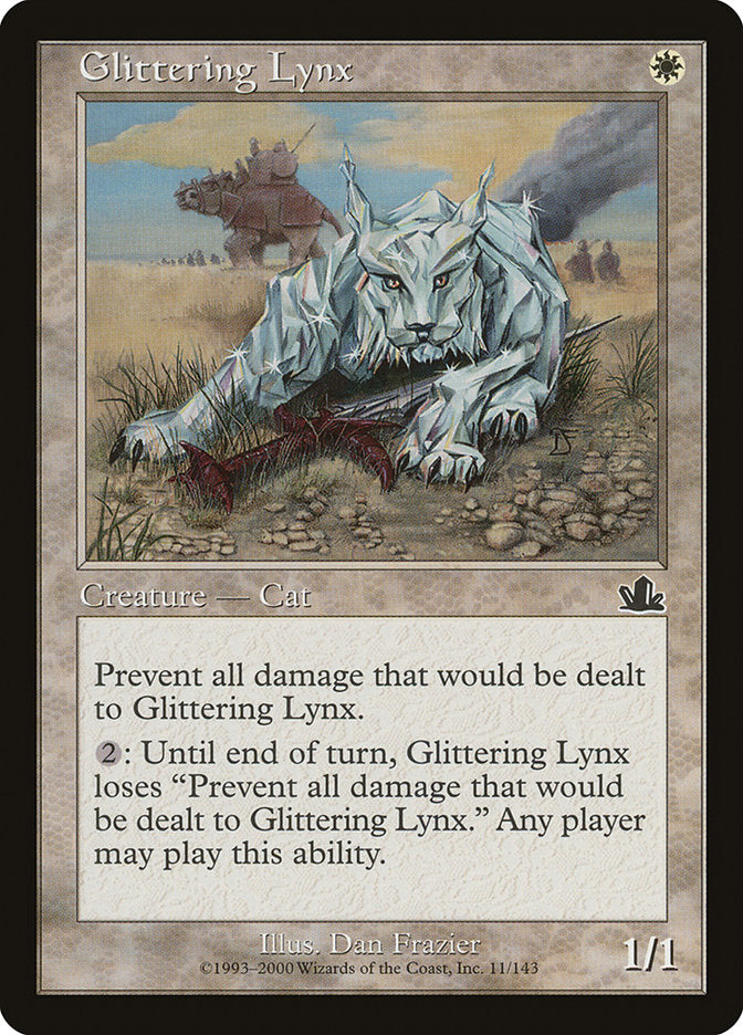 Glittering Lynx [Prophecy] | Card Merchant Takapuna