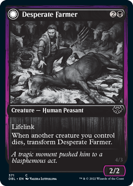 Desperate Farmer // Depraved Harvester [Innistrad: Double Feature] | Card Merchant Takapuna