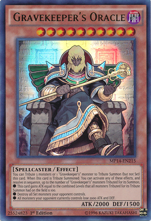 Gravekeeper's Oracle [MP14-EN215] Ultra Rare | Card Merchant Takapuna