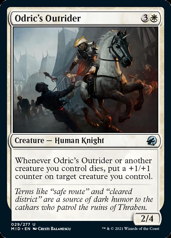 Odric's Outrider [Innistrad: Midnight Hunt] | Card Merchant Takapuna