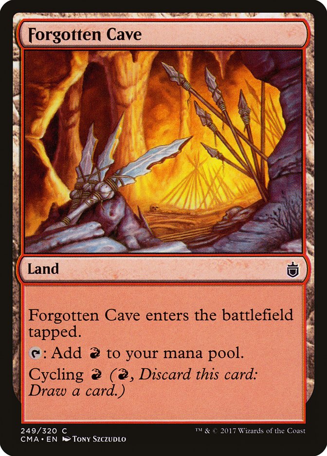 Forgotten Cave [Commander Anthology] | Card Merchant Takapuna