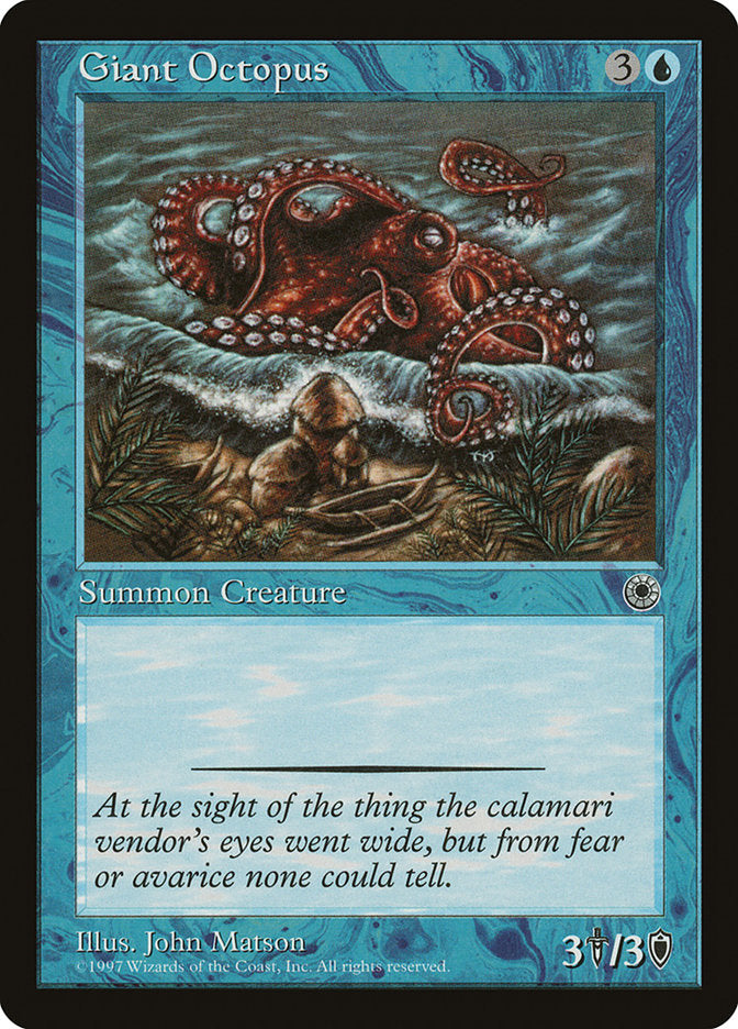 Giant Octopus [Portal] | Card Merchant Takapuna