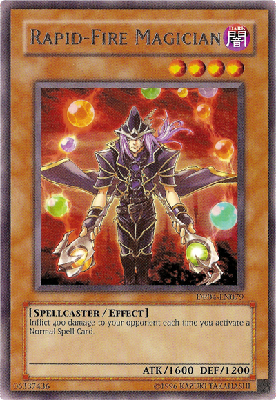 Rapid-Fire Magician [DR04-EN079] Rare | Card Merchant Takapuna