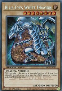 Blue-Eyes White Dragon (Secret) [SBCB-EN087] Secret Rare | Card Merchant Takapuna