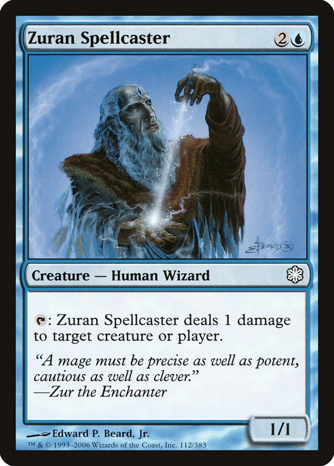 Zuran Spellcaster [Coldsnap Theme Decks] | Card Merchant Takapuna