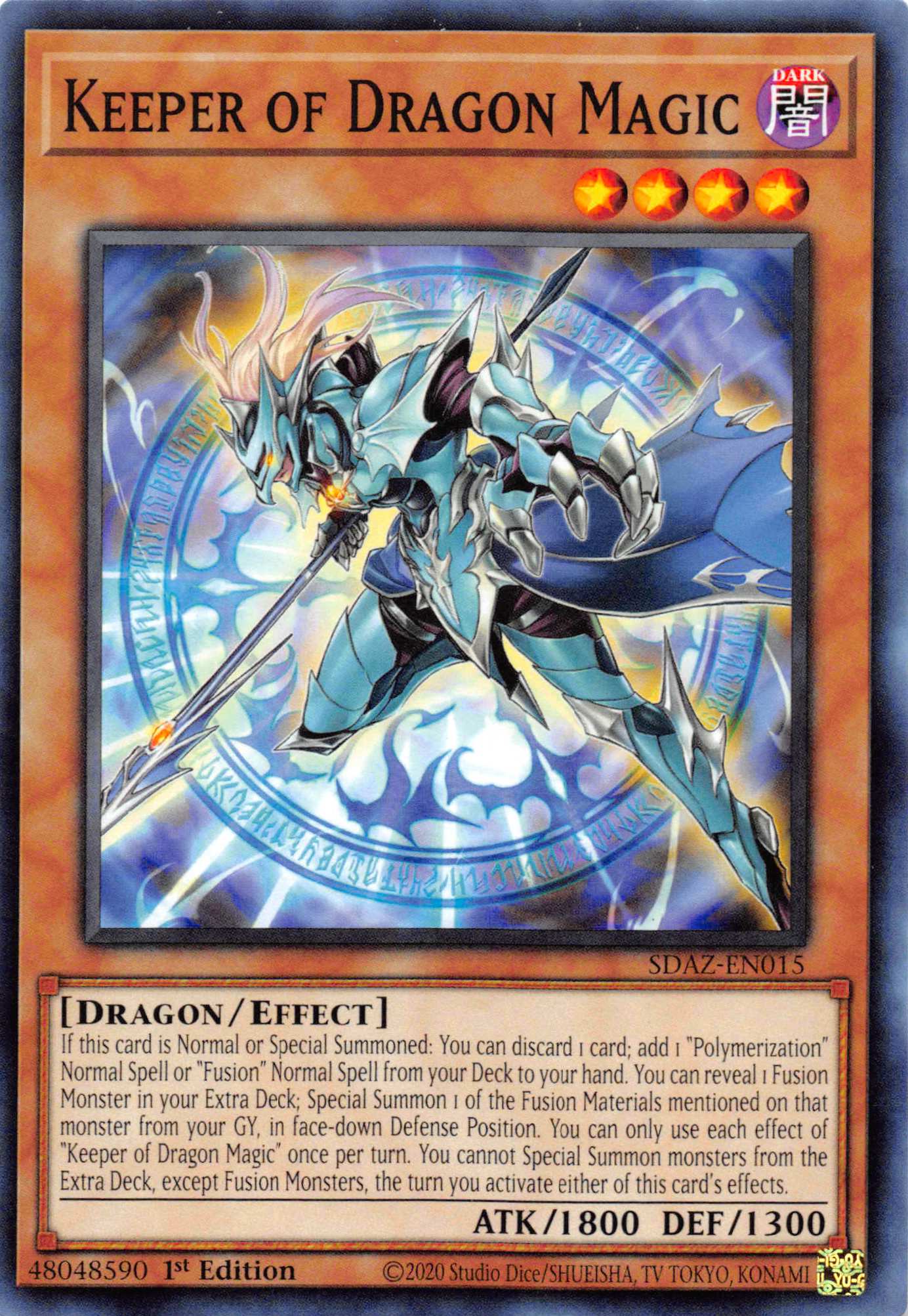 Keeper of Dragon Magic [SDAZ-EN015] Common | Card Merchant Takapuna