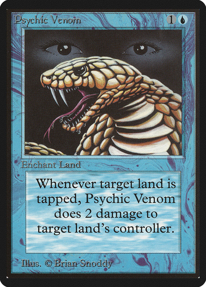 Psychic Venom [Beta Edition] | Card Merchant Takapuna