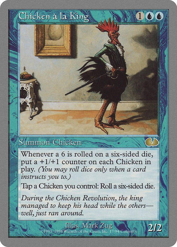 Chicken a la King [Unglued] | Card Merchant Takapuna