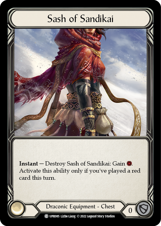 Sash of Sandikai [UPR085] (Uprising) | Card Merchant Takapuna