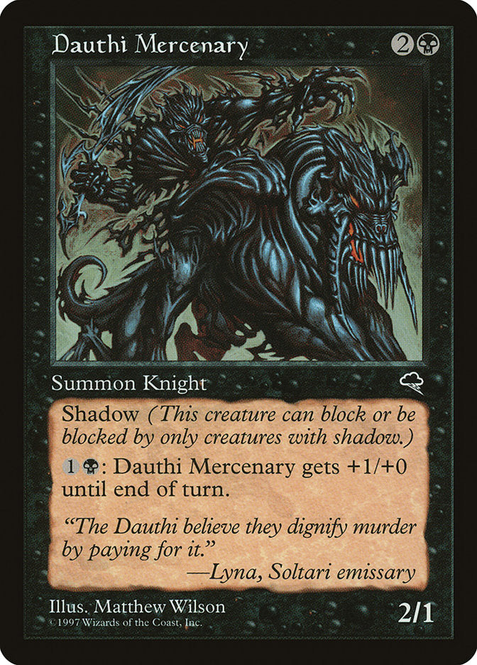 Dauthi Mercenary [Tempest] | Card Merchant Takapuna