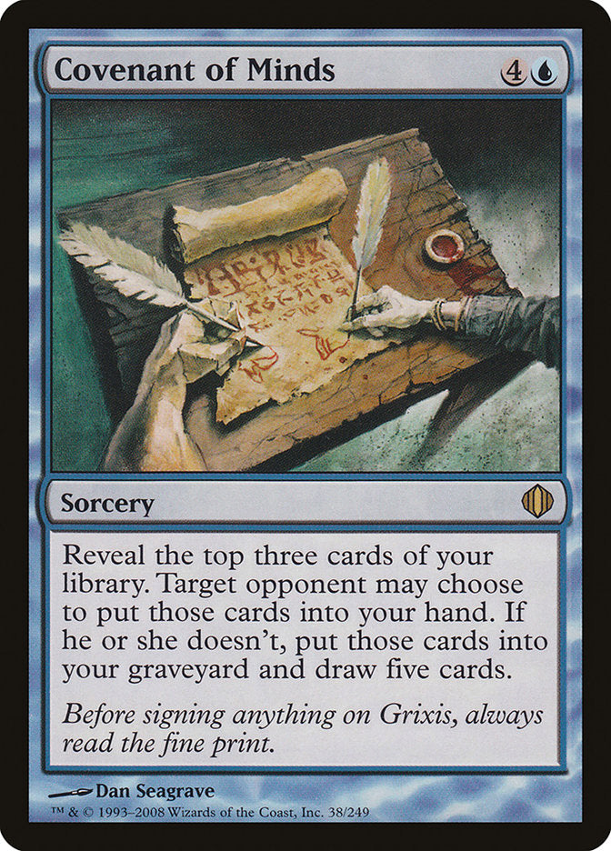 Covenant of Minds [Shards of Alara] | Card Merchant Takapuna