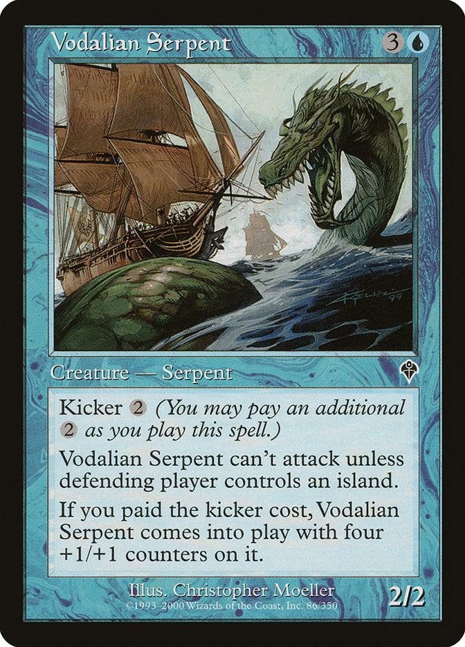 Vodalian Serpent [Invasion] | Card Merchant Takapuna