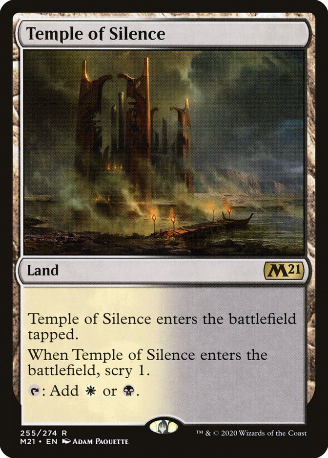 Temple of Silence [Core Set 2021] | Card Merchant Takapuna