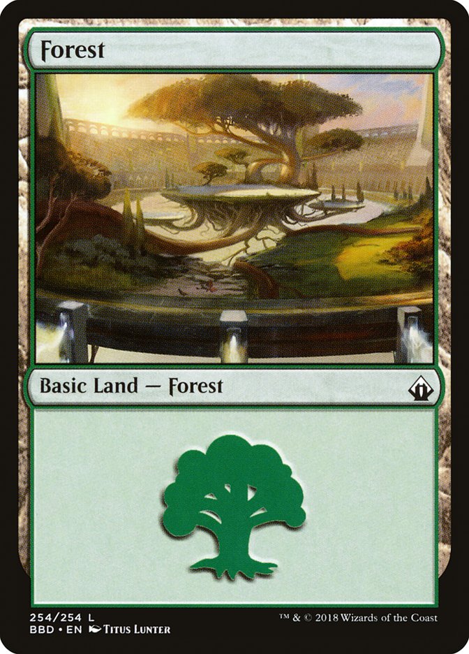 Forest (254) [Battlebond] | Card Merchant Takapuna