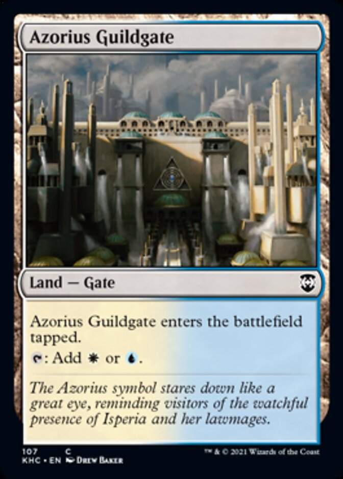 Azorius Guildgate [Kaldheim Commander] | Card Merchant Takapuna