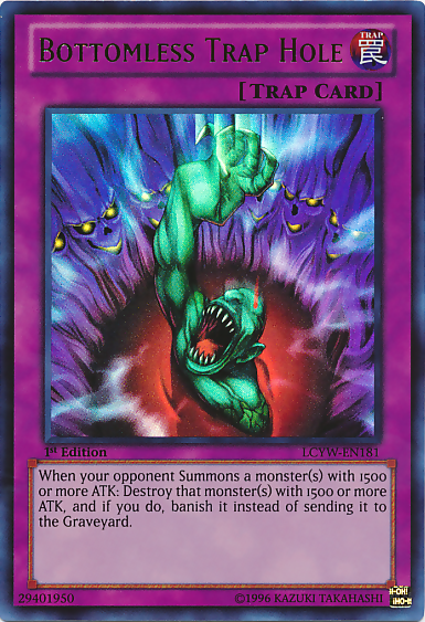 Bottomless Trap Hole [LCYW-EN181] Ultra Rare | Card Merchant Takapuna