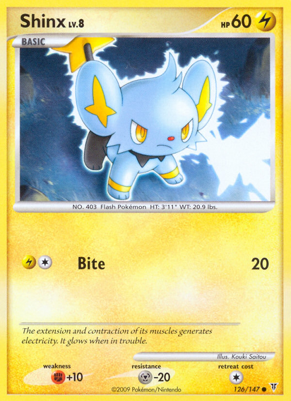 Shinx (126/147) [Platinum: Supreme Victors] | Card Merchant Takapuna