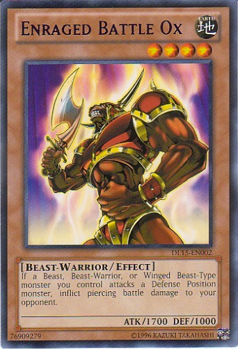 Enraged Battle Ox (Purple) [DL15-EN002] Rare | Card Merchant Takapuna