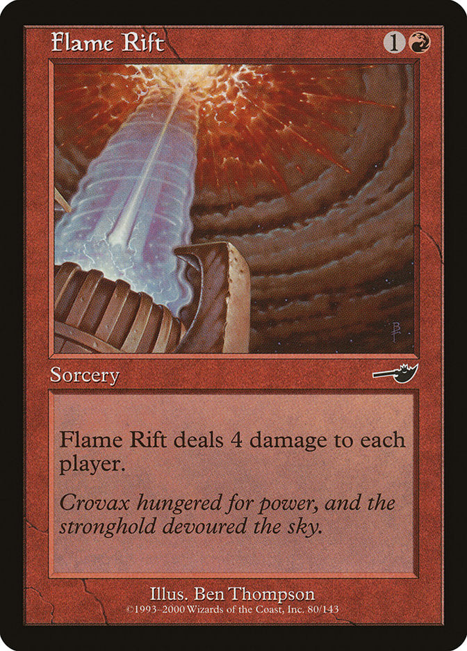 Flame Rift [Nemesis] | Card Merchant Takapuna