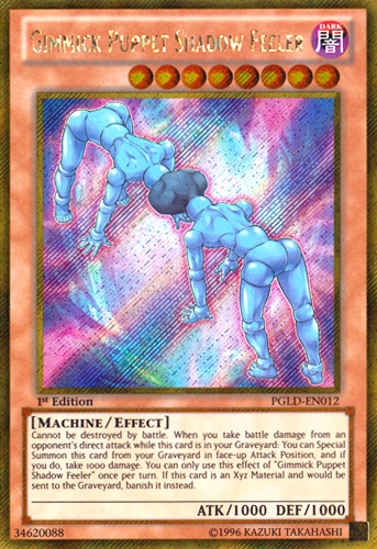 Gimmick Puppet Shadow Feeler [PGLD-EN012] Gold Secret Rare | Card Merchant Takapuna