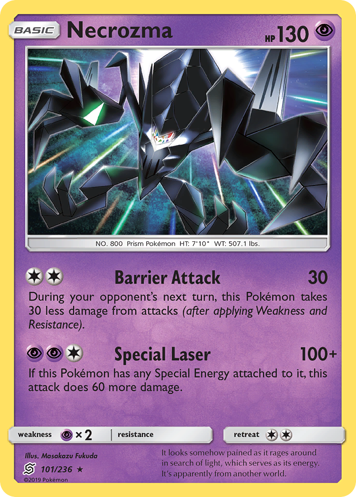 Necrozma (101/236) [Sun & Moon: Unified Minds] | Card Merchant Takapuna