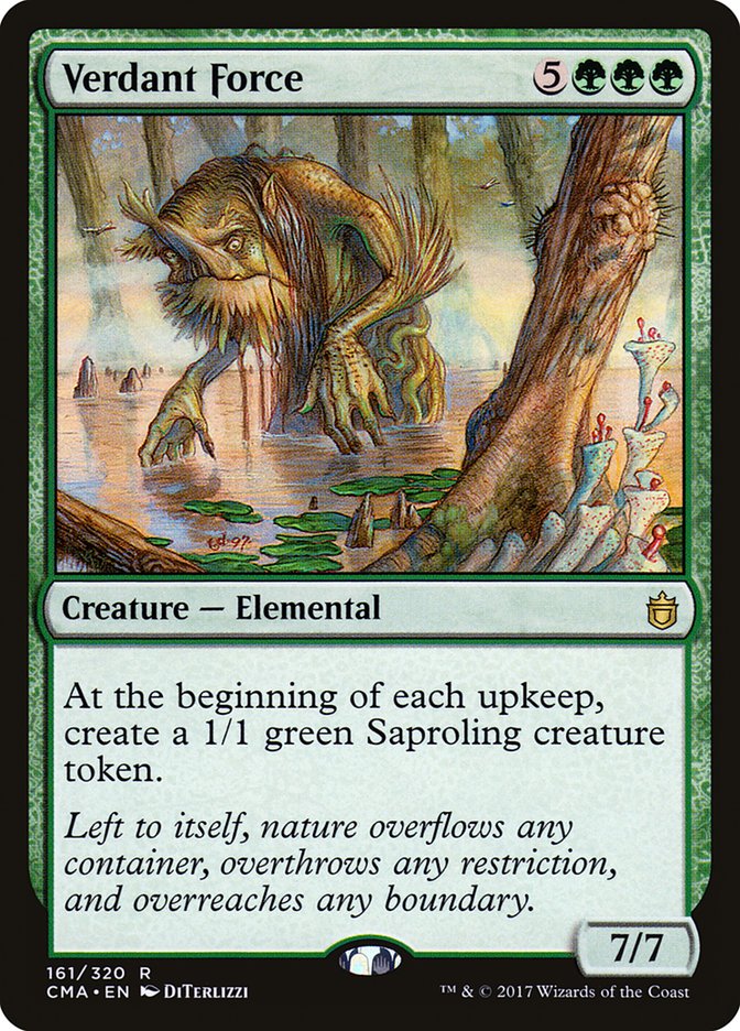 Verdant Force [Commander Anthology] | Card Merchant Takapuna