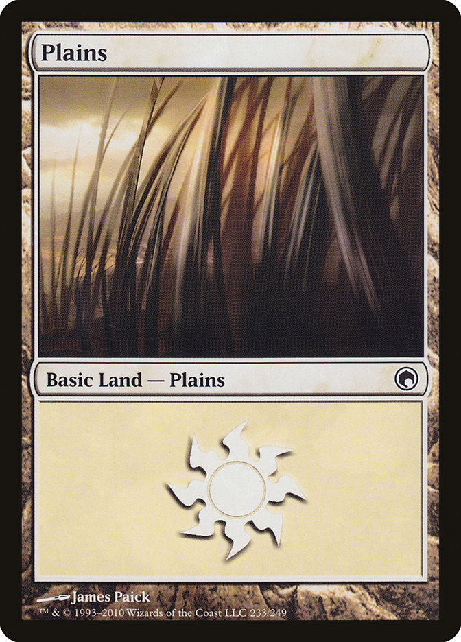 Plains (233) [Scars of Mirrodin] | Card Merchant Takapuna