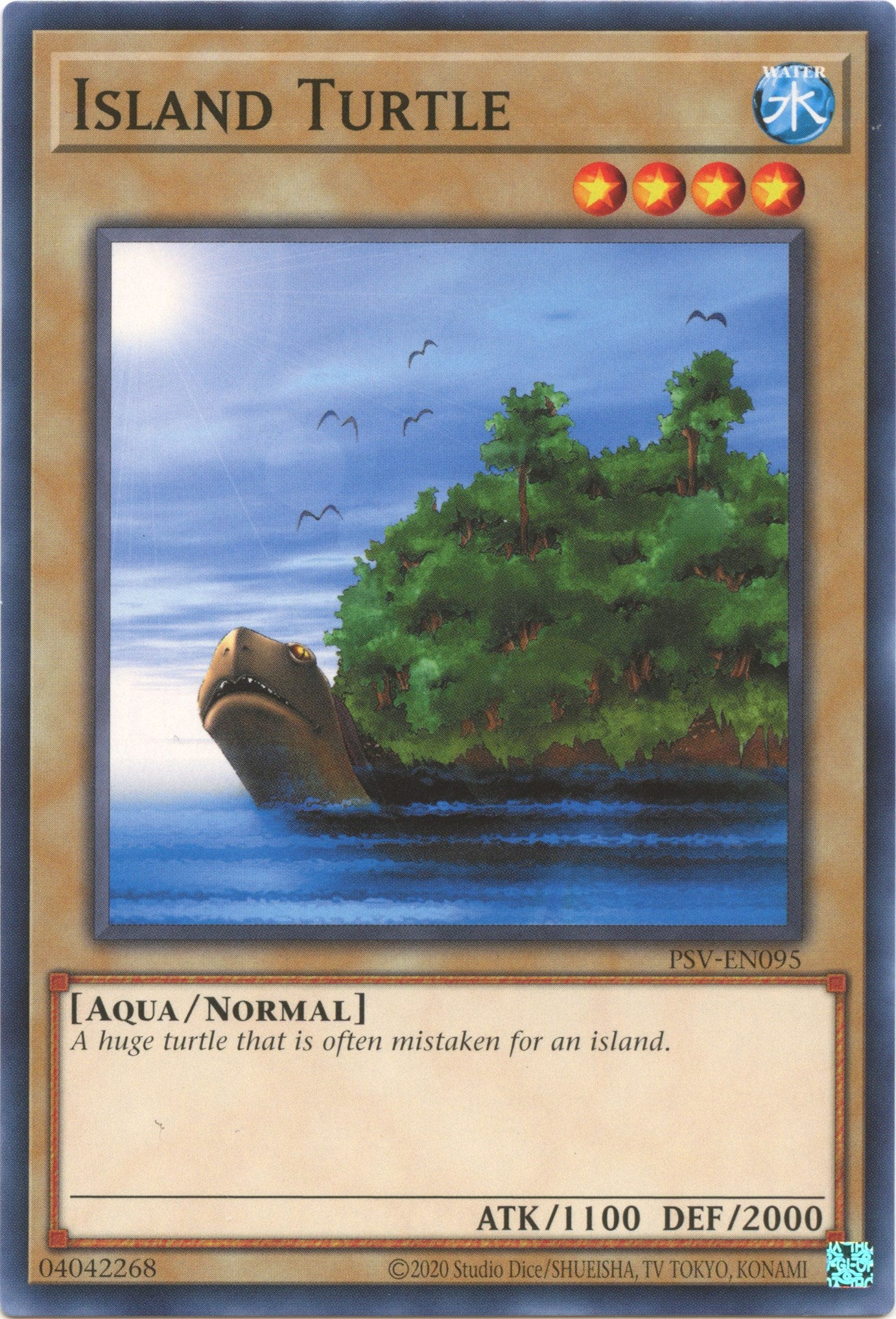 Island Turtle (25th Anniversary) [PSV-EN095] Common | Card Merchant Takapuna