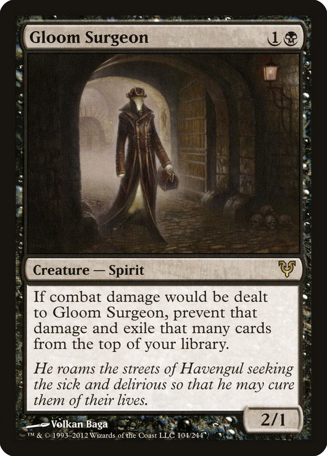 Gloom Surgeon [Avacyn Restored] | Card Merchant Takapuna