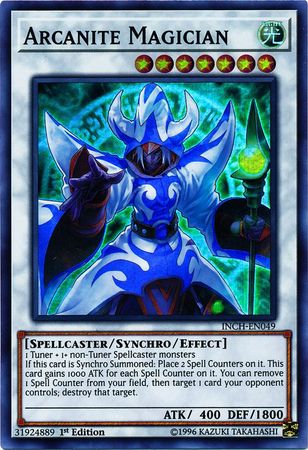 Arcanite Magician [INCH-EN049] Super Rare | Card Merchant Takapuna