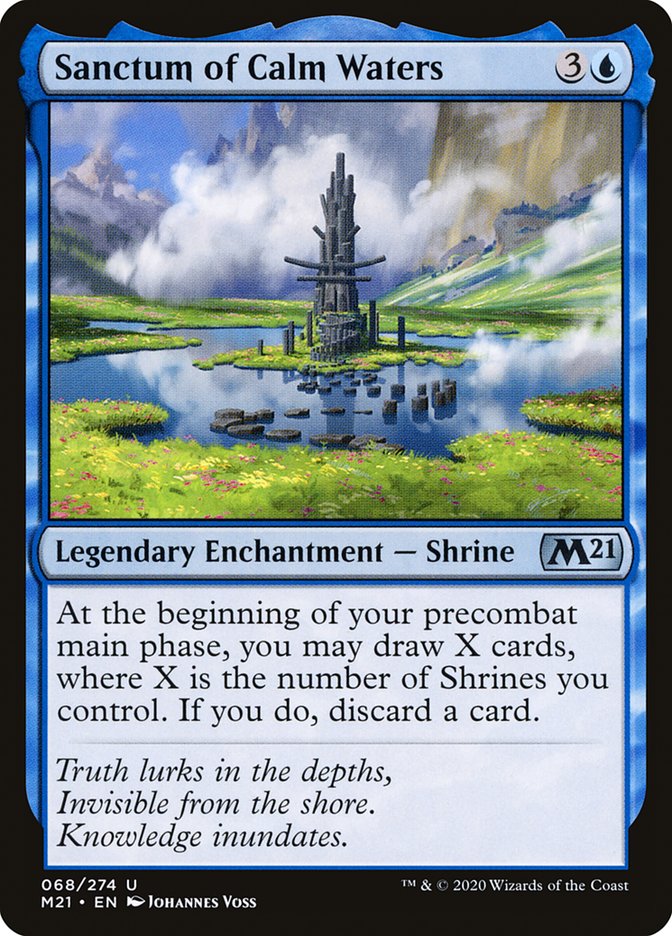 Sanctum of Calm Waters [Core Set 2021] | Card Merchant Takapuna