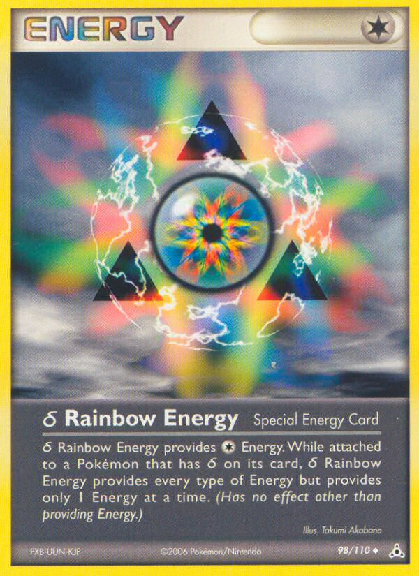 Rainbow Energy (98/110) (Delta Species) [EX: Holon Phantoms] | Card Merchant Takapuna