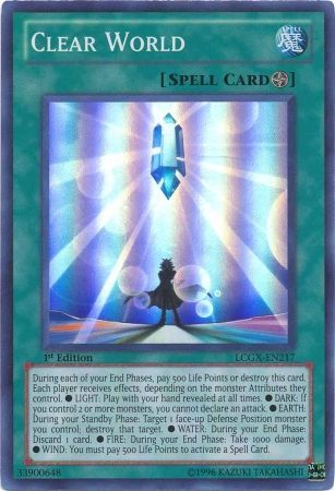 Clear World [LCGX-EN217] Super Rare | Card Merchant Takapuna