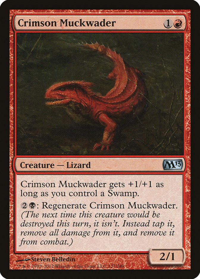 Crimson Muckwader [Magic 2013] | Card Merchant Takapuna