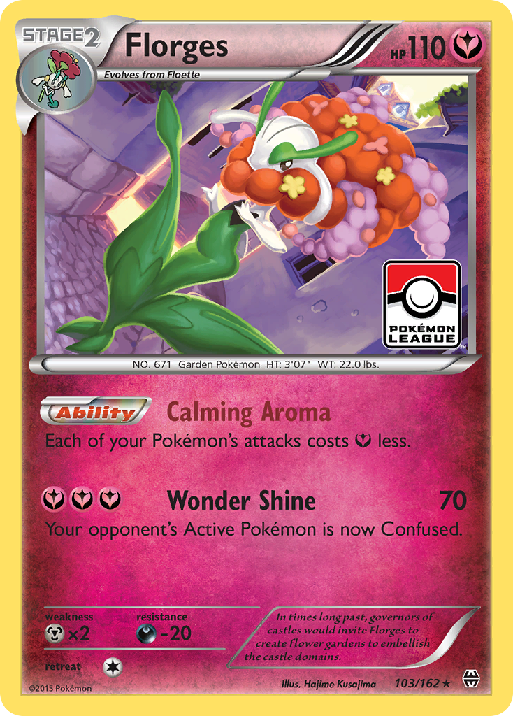 Florges (103/162) [XY: BREAKthrough] | Card Merchant Takapuna