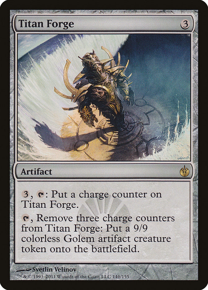 Titan Forge [Mirrodin Besieged] | Card Merchant Takapuna