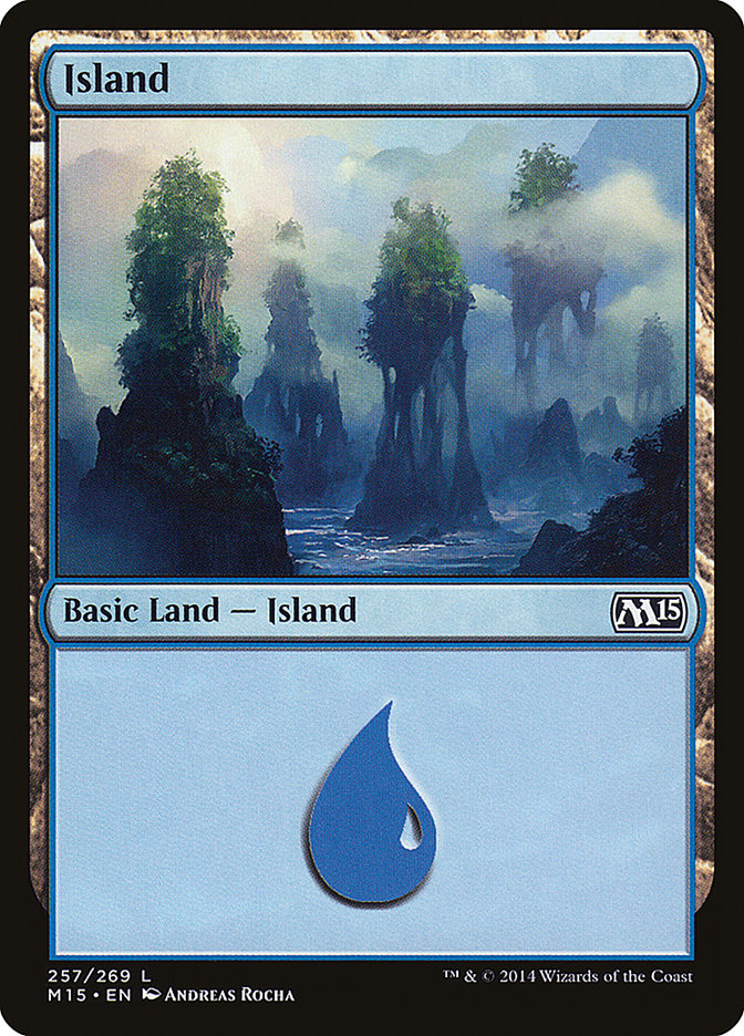 Island (257) [Magic 2015] | Card Merchant Takapuna