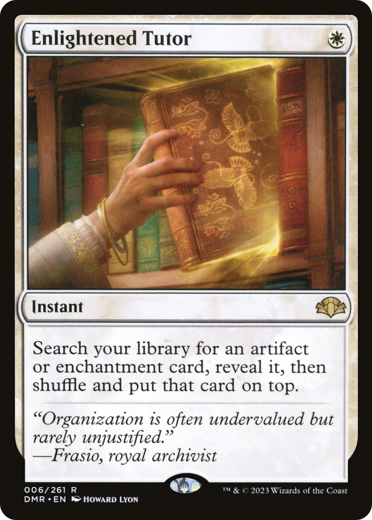 Enlightened Tutor [Dominaria Remastered] | Card Merchant Takapuna